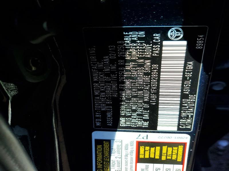 2013 Toyota Camry xle