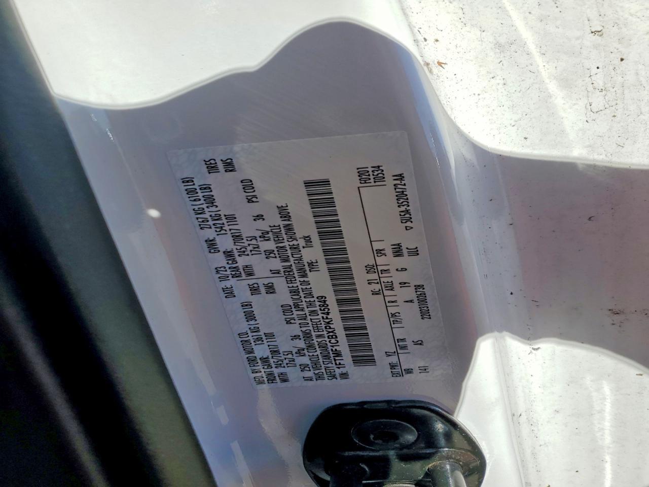 2023 Ford F150