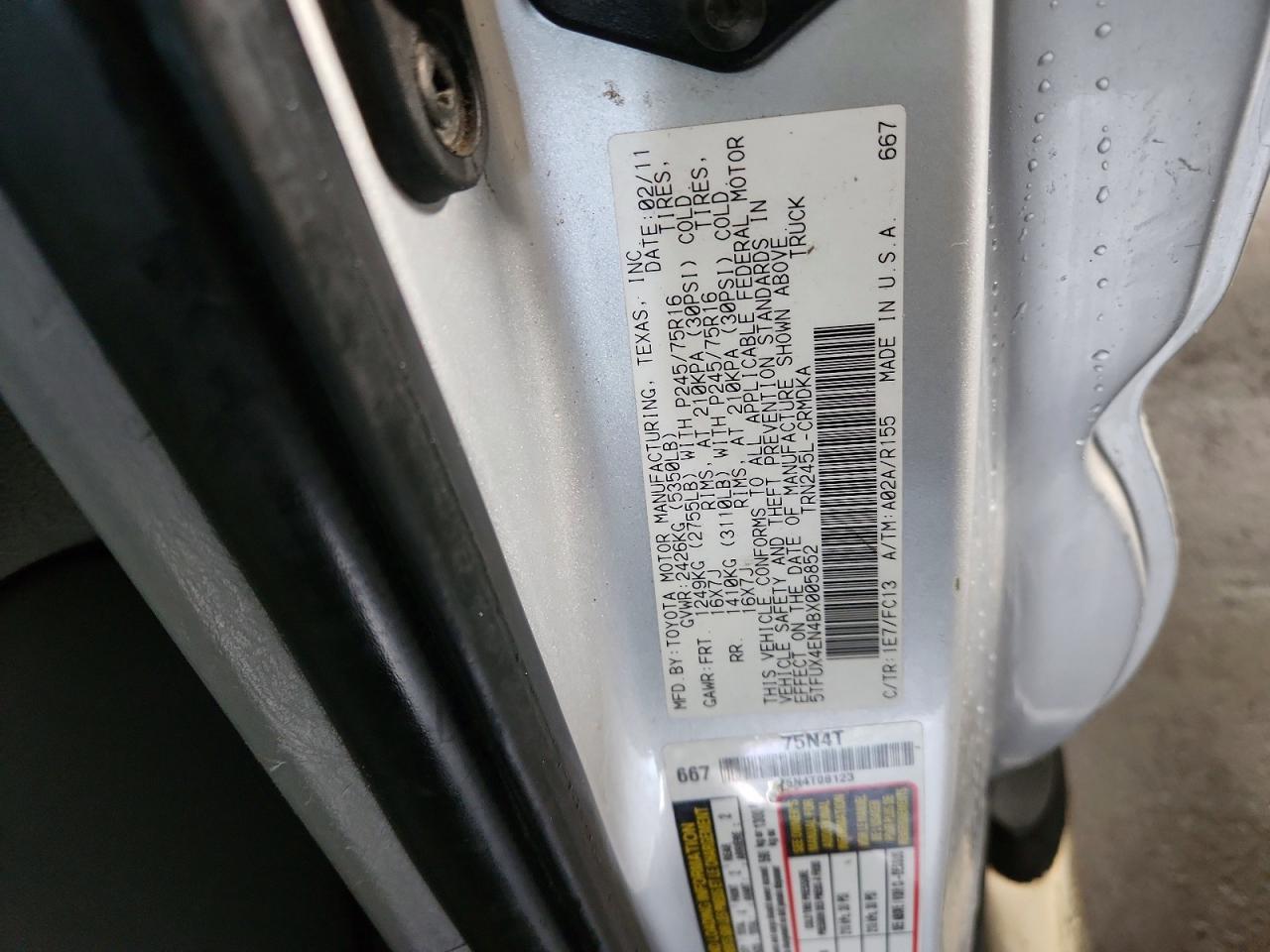 2011 Toyota Tacoma Base