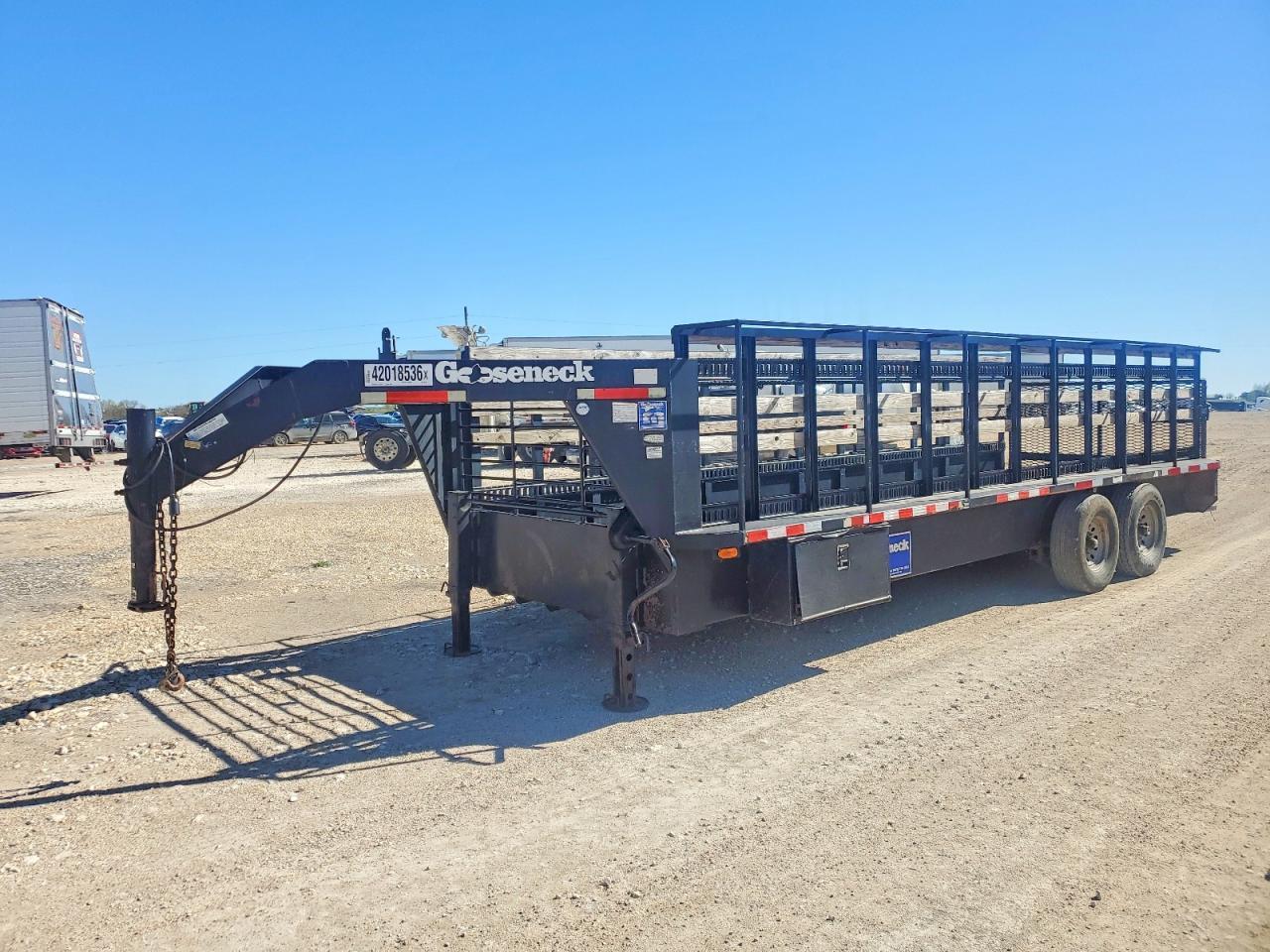 2013 Gooseneck Equipment Trailer