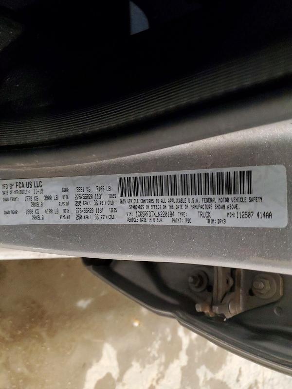 2020 Dodge 1500 Laramie