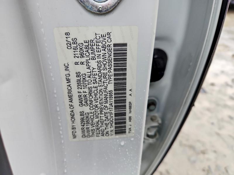 2018 Honda Accord lx