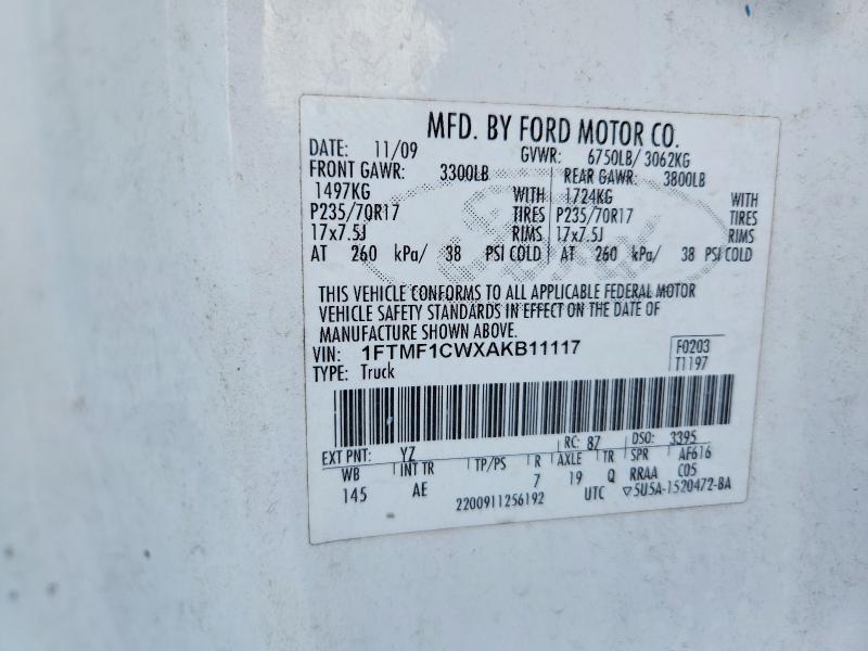 2010 Ford F150