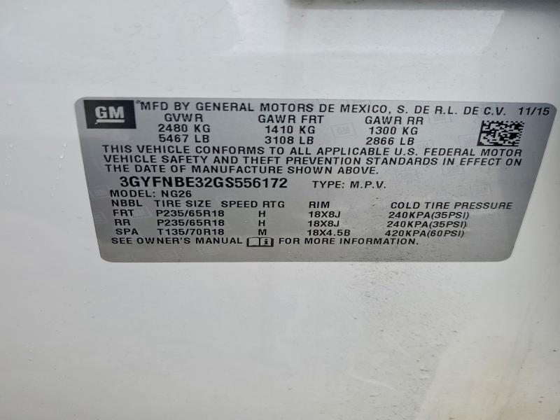 2016 Cadillac Srx Luxury Collection