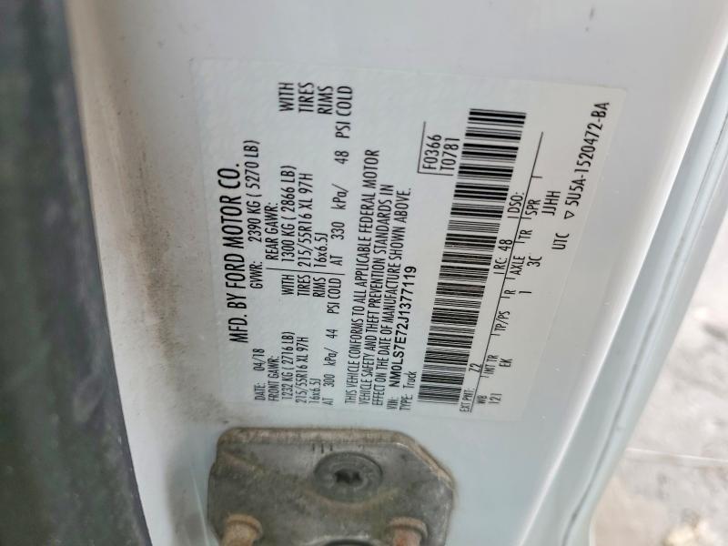 2018 Ford Transit Connect xl