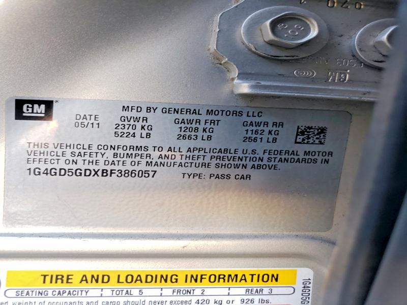 2011 Buick Lacrosse cxl
