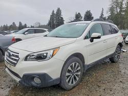 Subaru salvage cars for sale: 2016 Subaru Outback 2.5i Limited