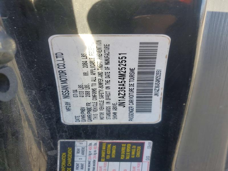 2004 Nissan 350z Enthusiast