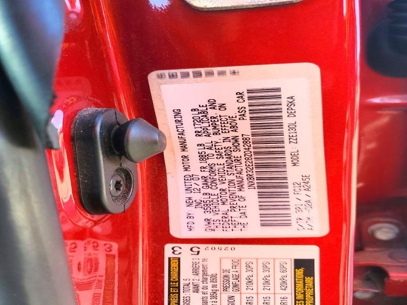 2008 Toyota Corolla s