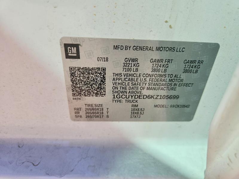 2019 Chevrolet Silverado K1500 LT