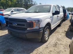 Salvage cars for sale from Copart Harleyville, SC: 2018 Ford F150 Super Cab