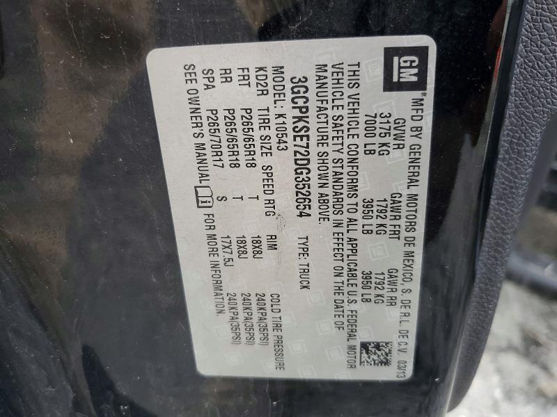 2013 Chevrolet Silverado K1500 LT