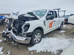 Ford salvage cars for sale: 2021 Ford F150 Super Cab