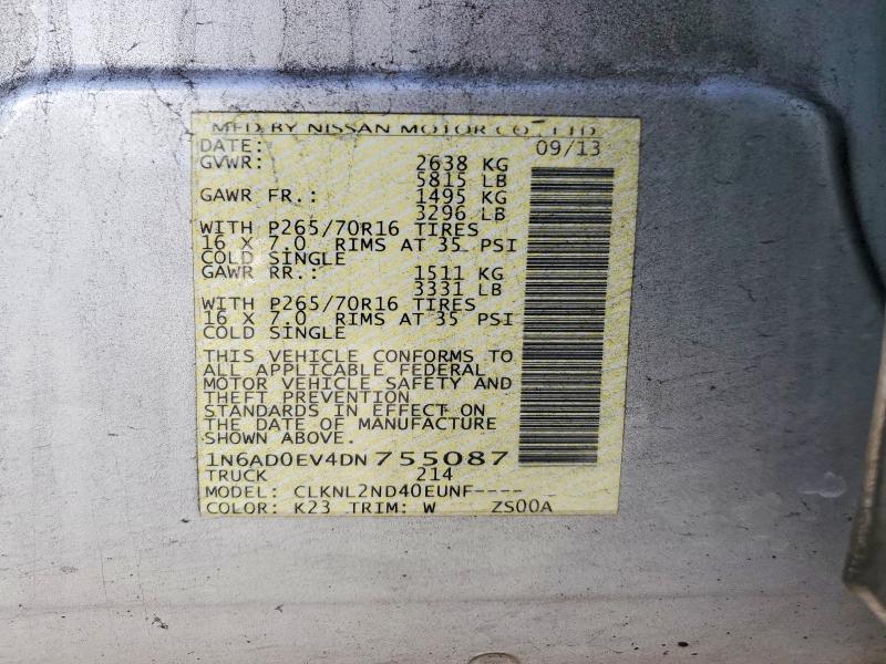 2013 Nissan Frontier S