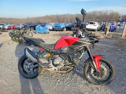 Salvage cars for sale from Copart York Haven, PA: 2025 Ducati Multistrada V2