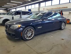 BMW salvage cars for sale: 2012 BMW 750 lxi