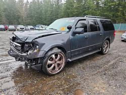 Ford Expedition salvage cars for sale: 2009 Ford Expedition el xlt