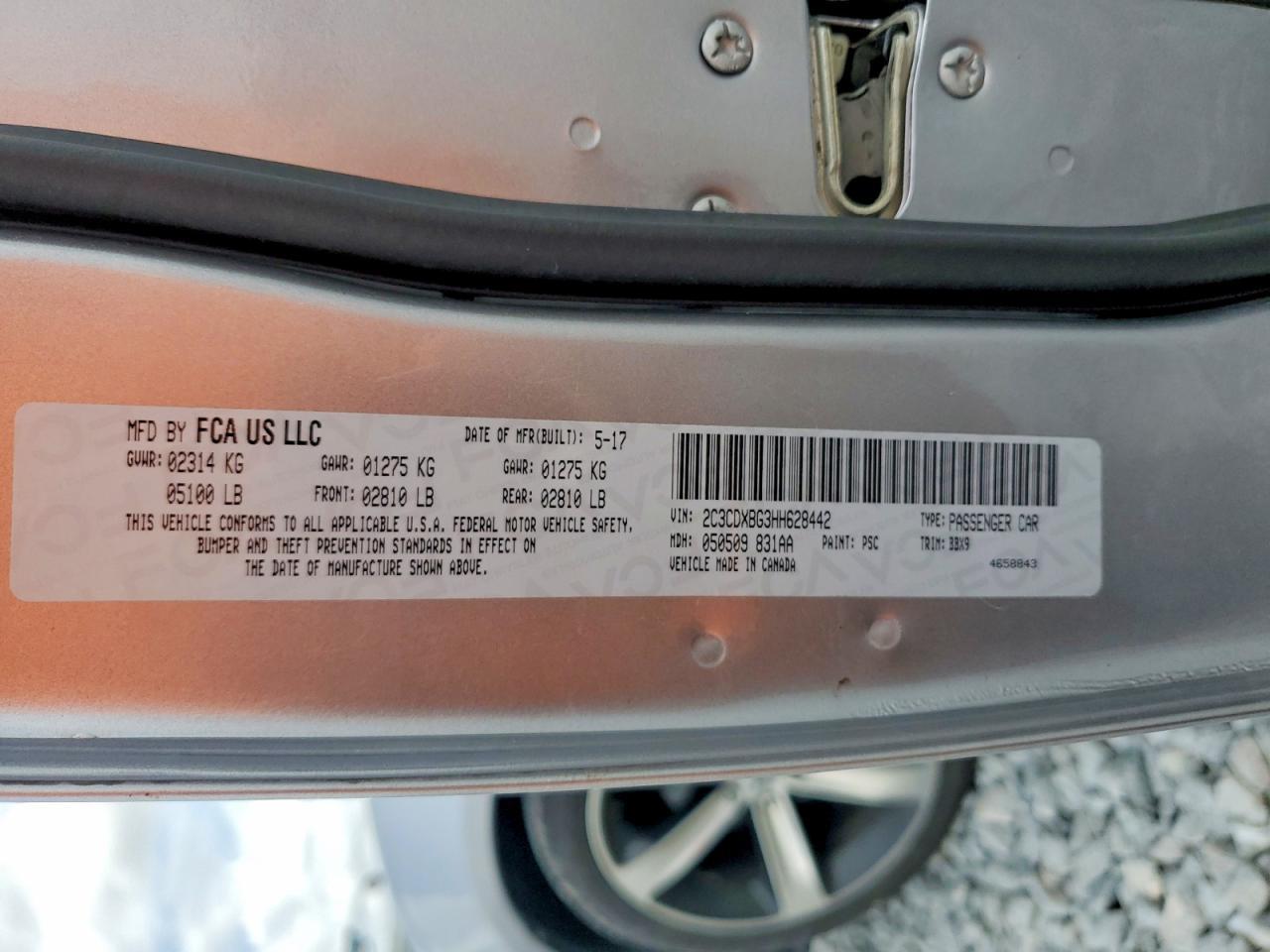 2017 Dodge Charger se