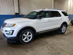 Ford salvage cars for sale: 2016 Ford Explorer xlt