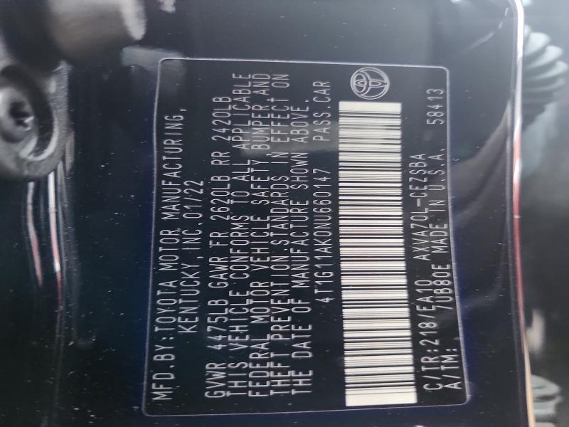 2022 Toyota Camry se