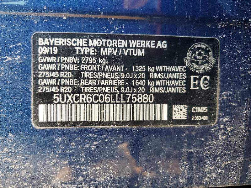 2020 BMW X5 Xdrive40i