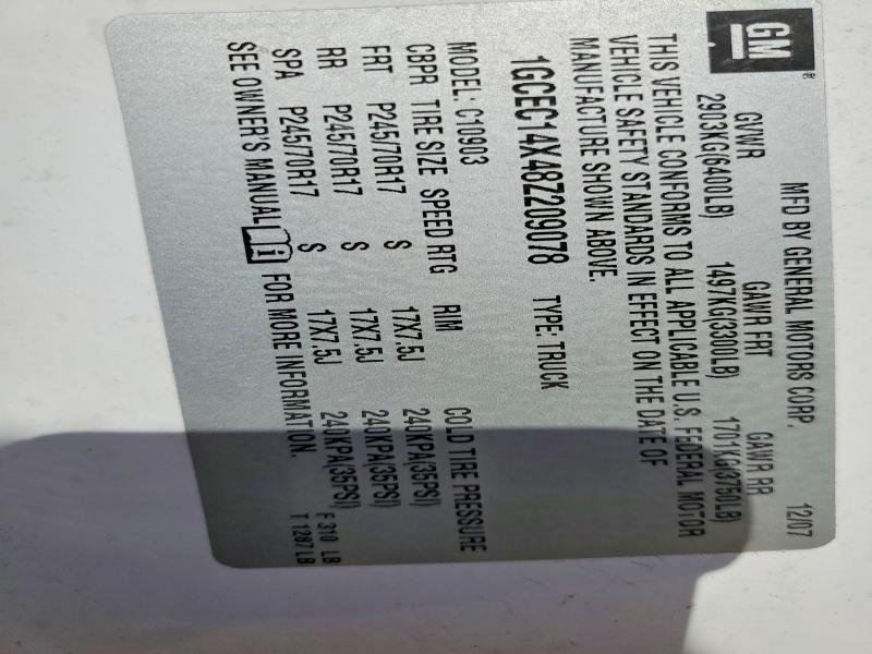 2008 Chevrolet Silverado C1500