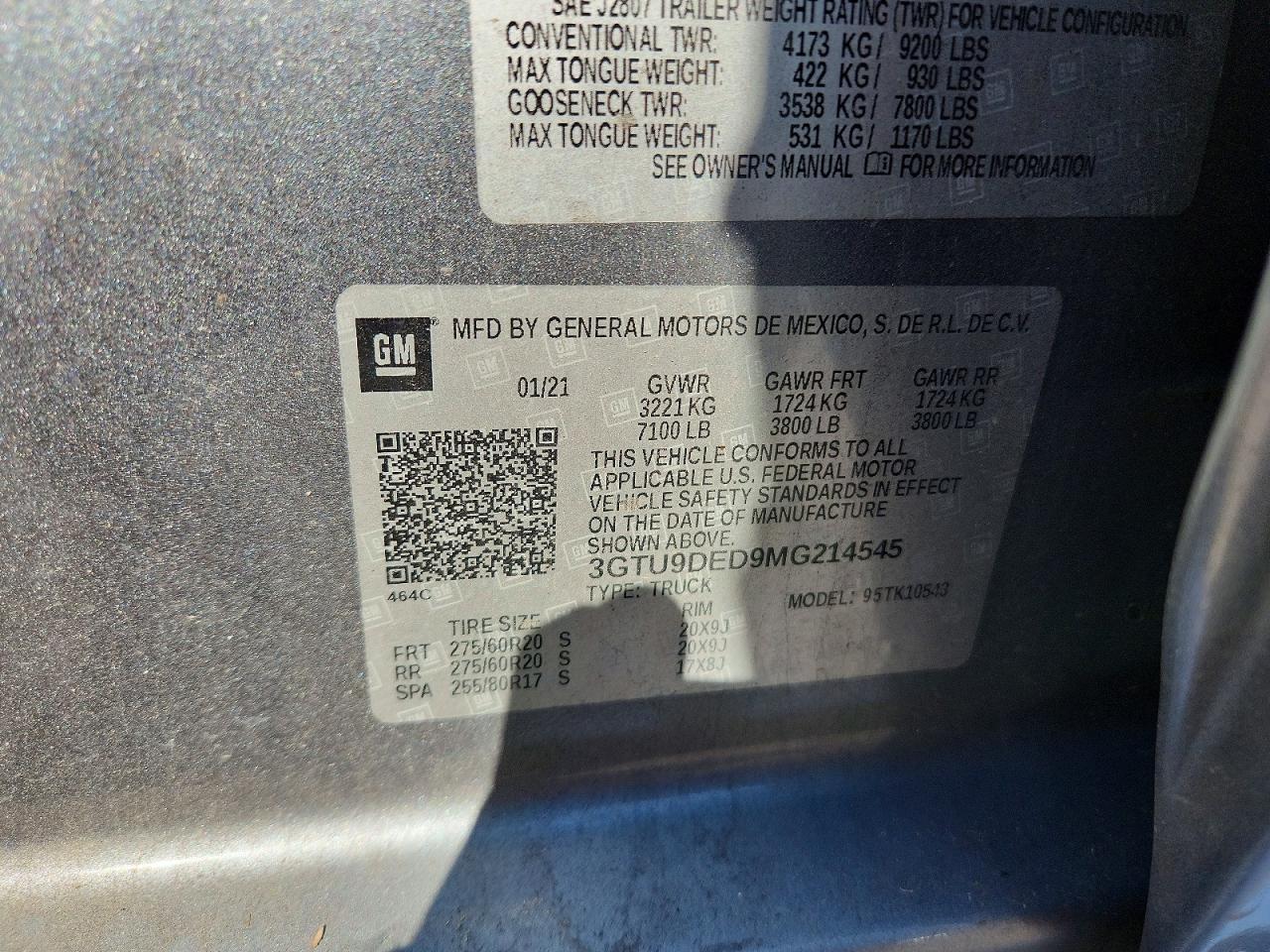 2021 GMC Sierra K1500 SLT
