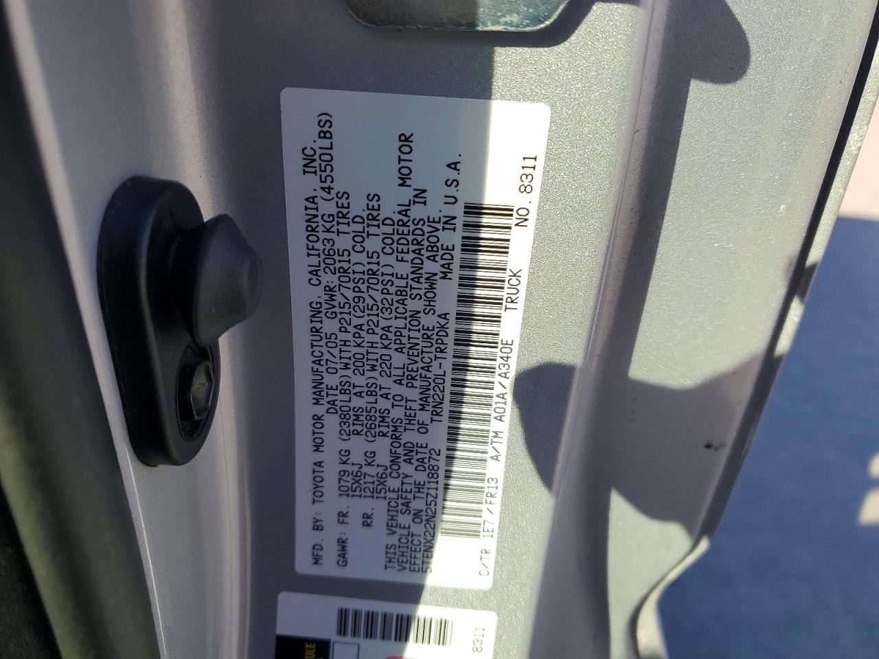 2005 Toyota Tacoma Base