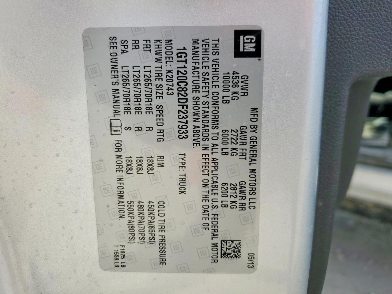 2013 GMC Sierra K2500 SLE