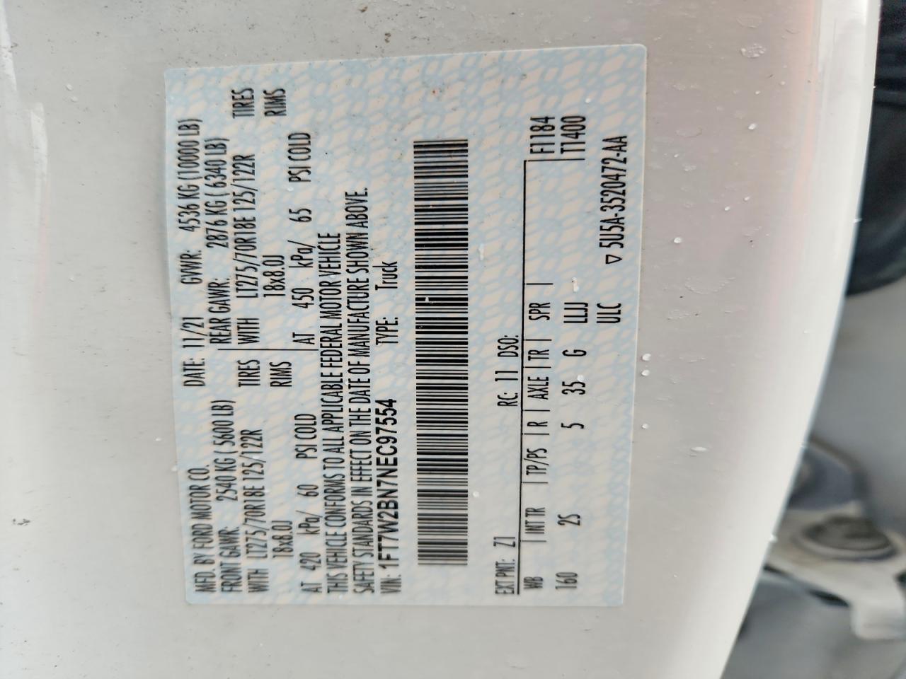 2022 Ford F250 Super Duty