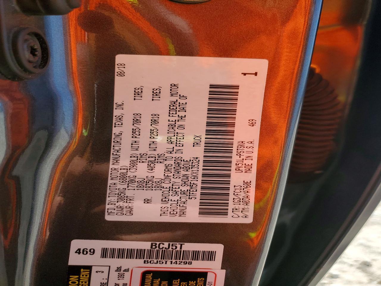2019 Toyota Tundra SR5