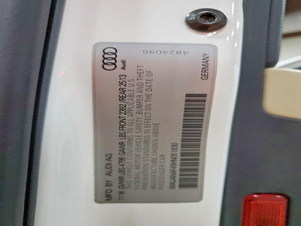 2017 Audi A4 Premium