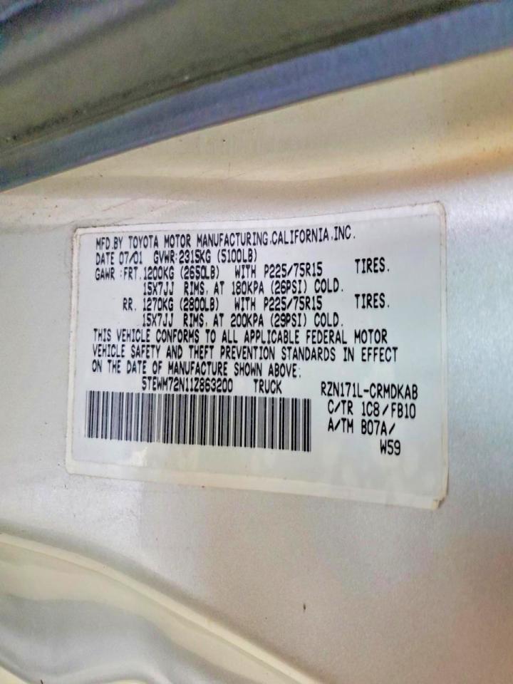 2001 Toyota Tacoma Base