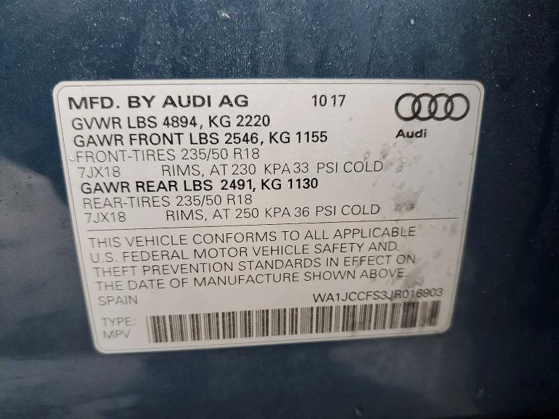 2018 Audi Q3 Premium Plus