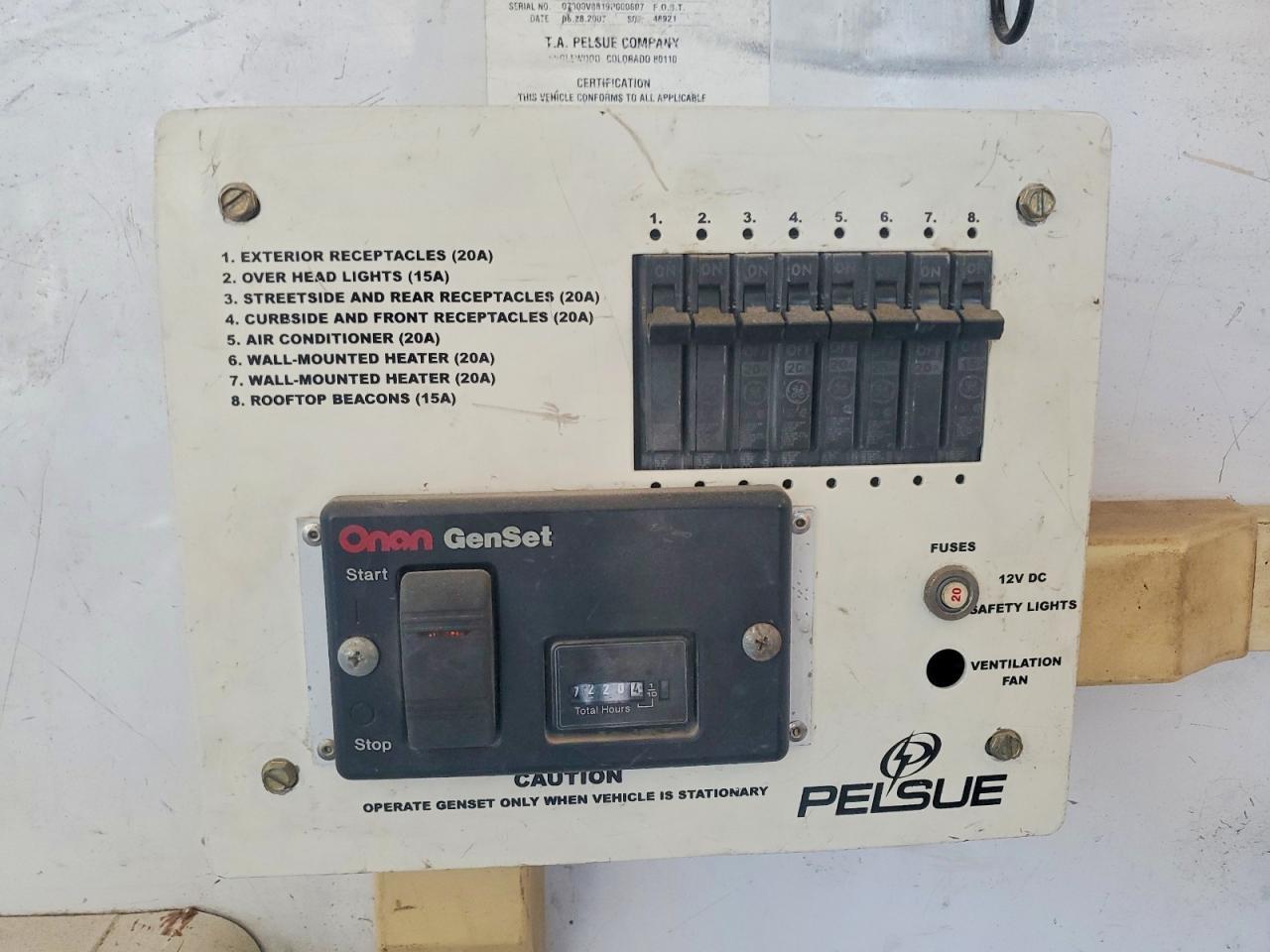 2007 Feathrlite 2007 Pelsue 2011SBC-P07 Fiber Optic Splicing Trail