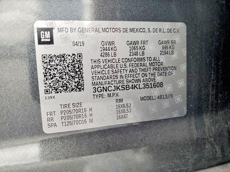 2019 Chevrolet Trax ls