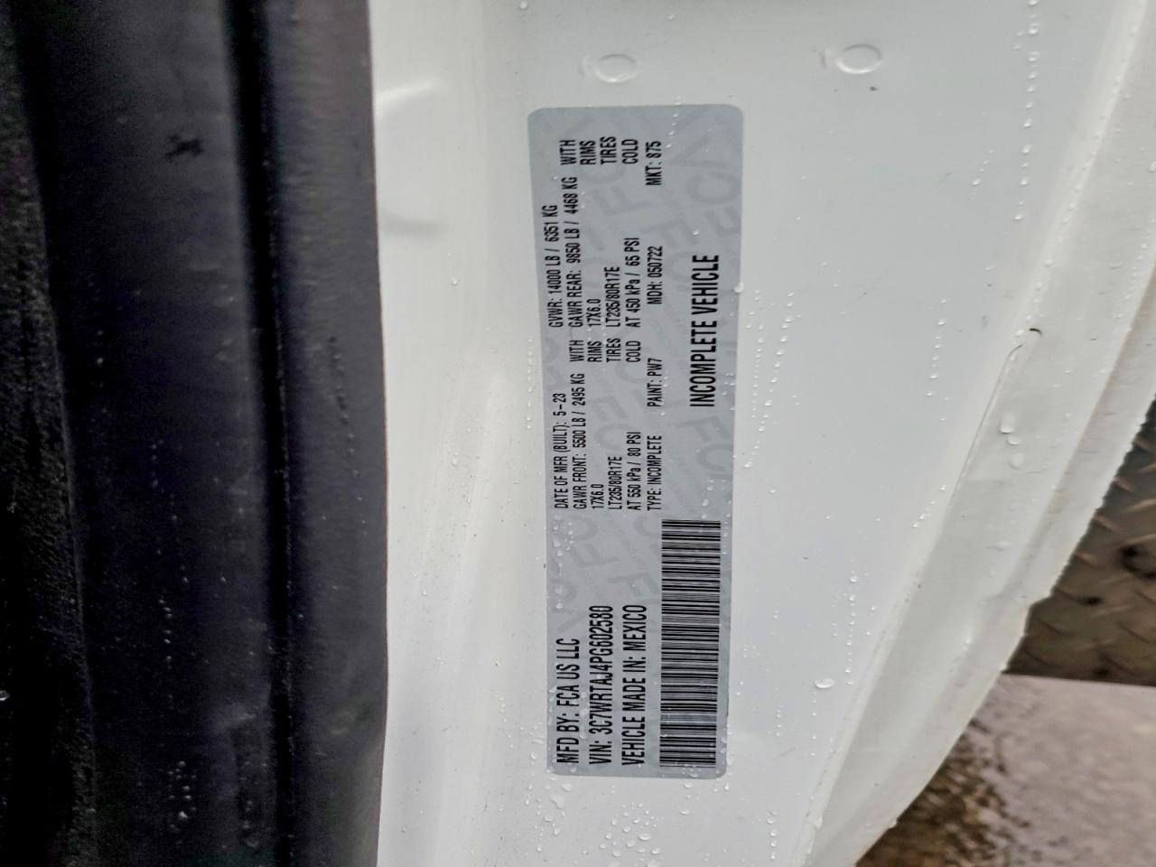 2023 Dodge RAM 3500 Utility / Service Truck