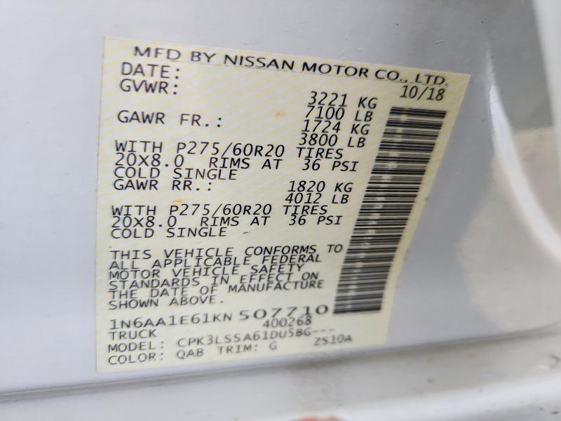 2019 Nissan Titan SV