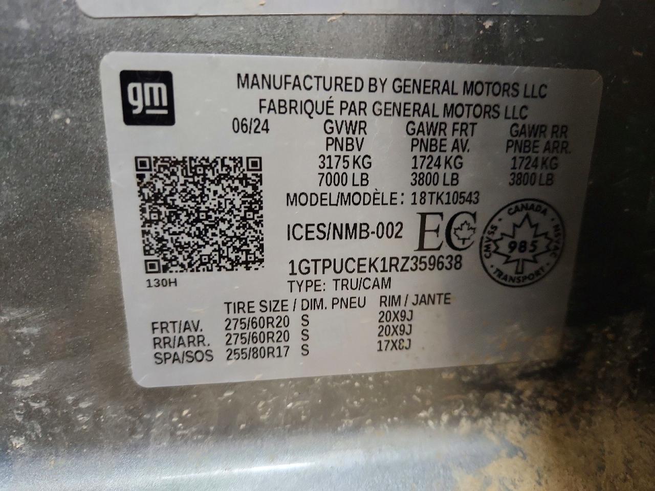 2024 GMC Sierra K1500 Elevation