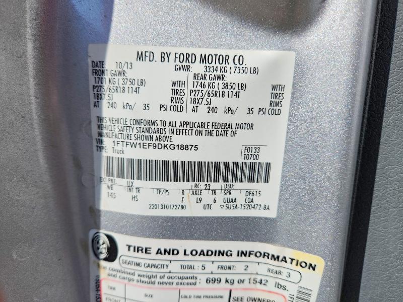 2013 Ford F150 Supercrew