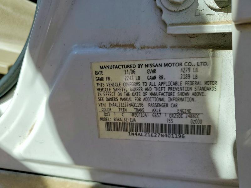 2007 Nissan Altima 2.5