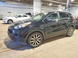 KIA salvage cars for sale: 2017 KIA Sportage ex