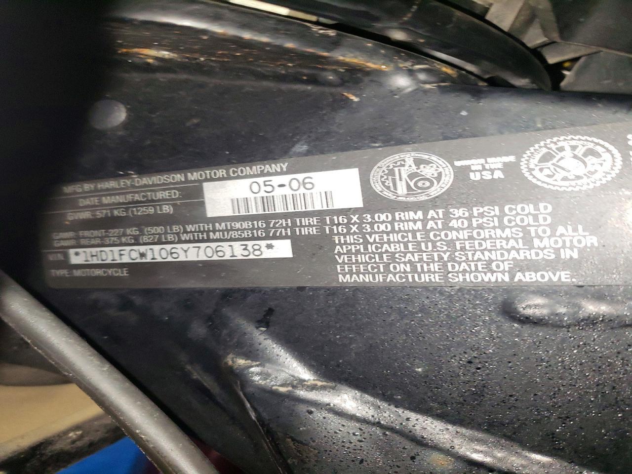 2006 Harley-Davidson Flhtcui