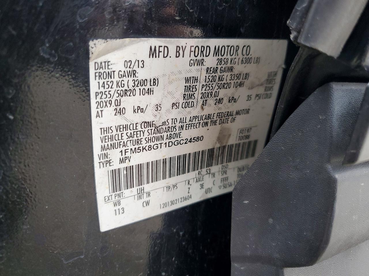 2013 Ford Explorer Sport