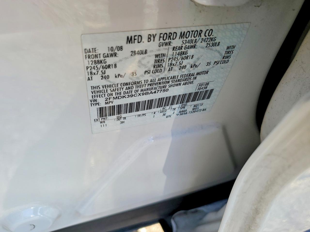 2009 Ford Edge Limited