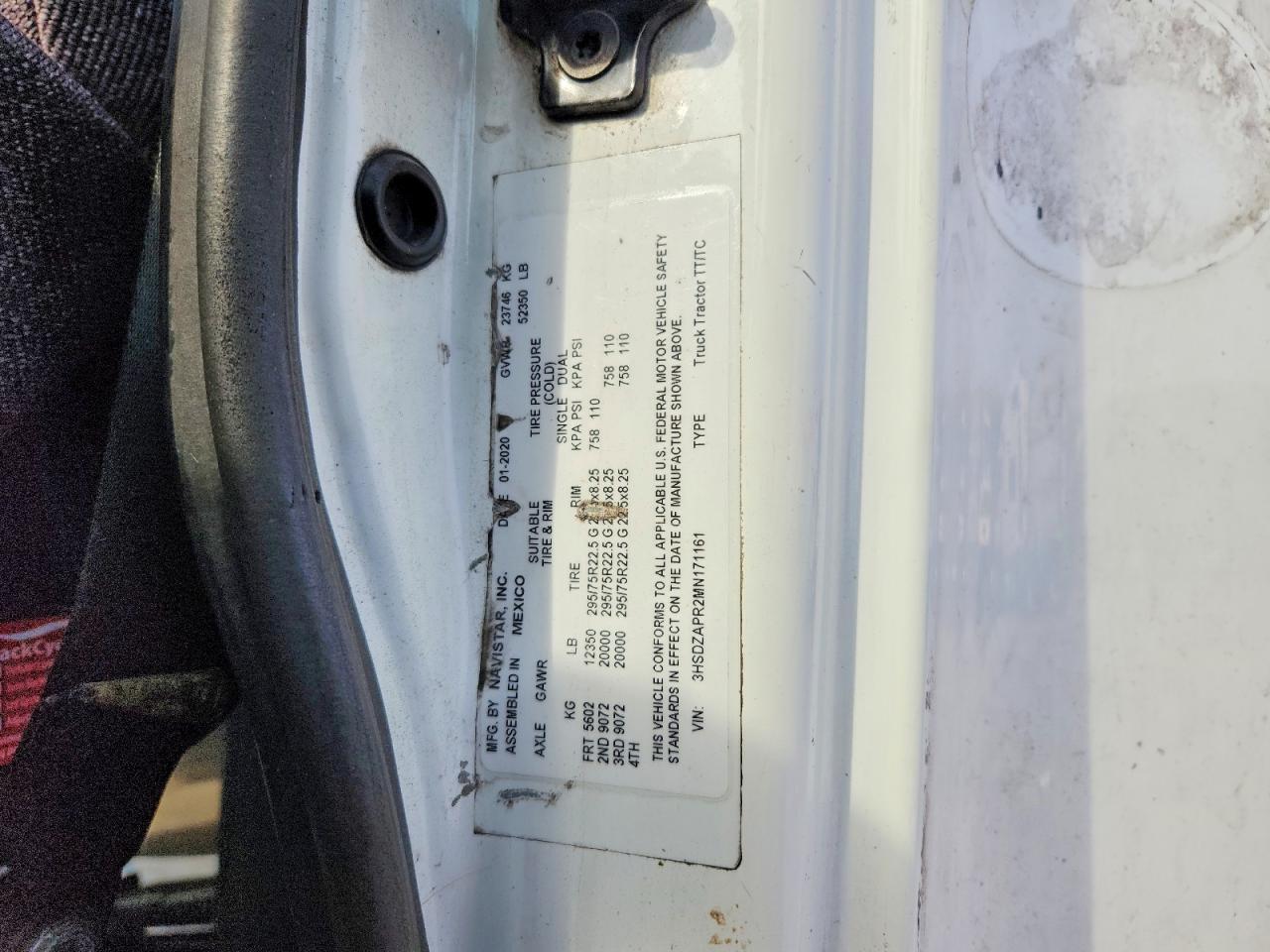 2021 International LT625 Semi Truck