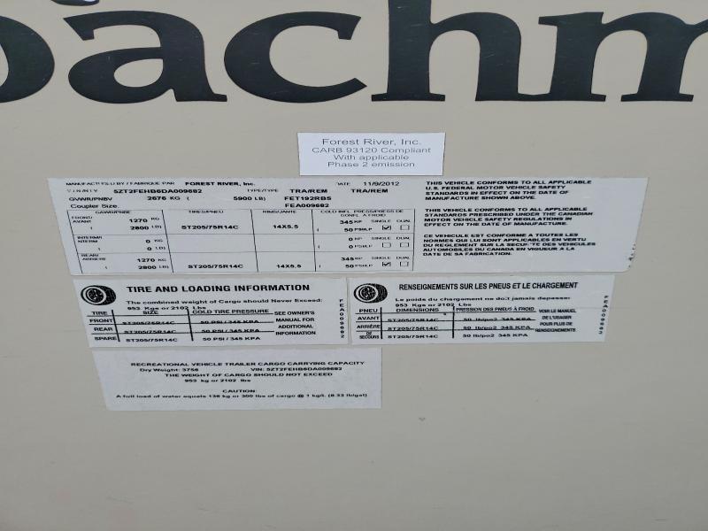 2013 Foresriver Coachmen