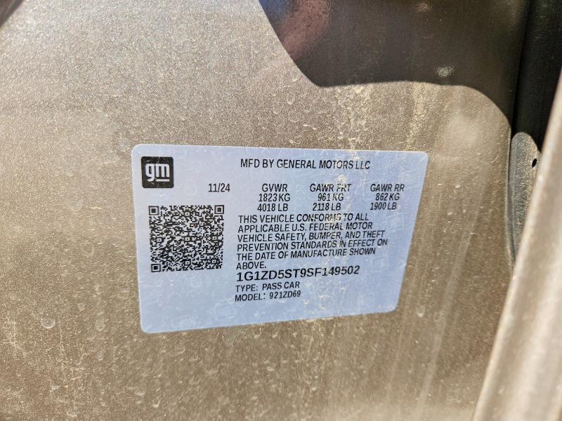 2025 Chevrolet Malibu lt