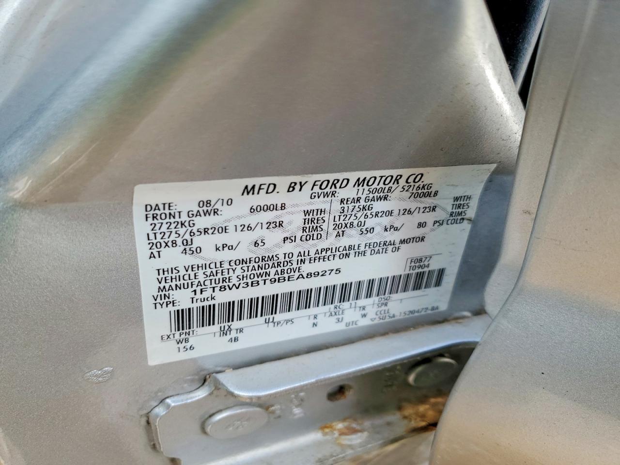 2011 Ford F350 Super Duty