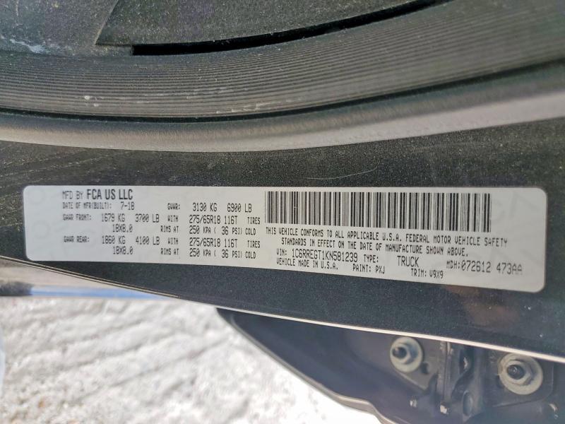 2019 Dodge Ram 1500 Tradesman